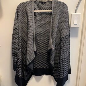 Banana Republic black and grey sweater